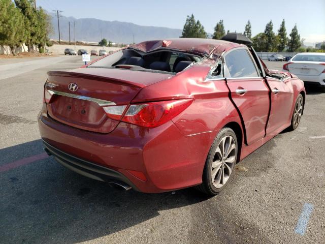 Photo 4 from auction – 2014 HYUNDAI SONATA SE with VIN 5NPEC4ACXEH883662