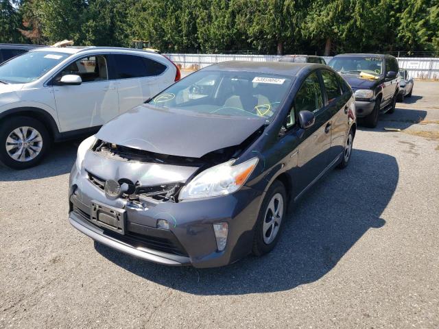 Photo 2 from auction – 2013 TOYOTA PRIUS with VIN JTDKN3DU0D1674822