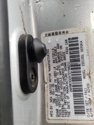 Photo 10 from auction – 2007 TOYOTA COROLLA CE with VIN 1NXBR30E87Z798211