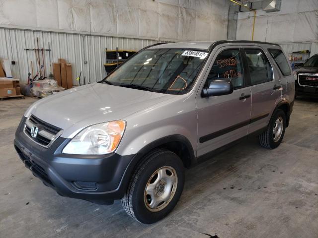 Photo 2 from auction – 2004 HONDA CR-V LX with VIN JHLRD78504C046956