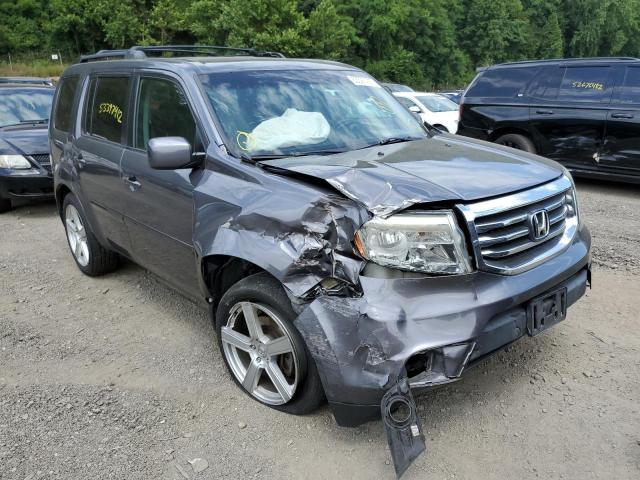HONDA PILOT EXL 2014 with VIN 5FNYF4H5XEB012920 - Photo from auction