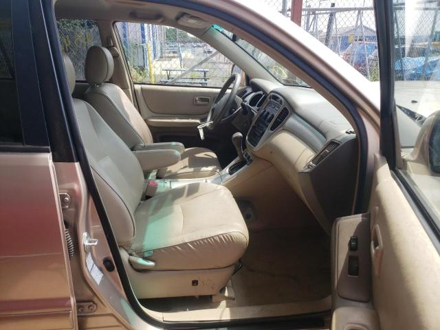Photo 5 from auction – 2005 TOYOTA HIGHLANDER with VIN JTEHD21A650034991