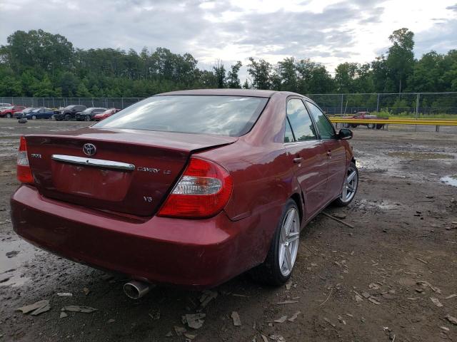 Photo 4 from auction – 2002 TOYOTA CAMRY LE with VIN 4T1BF30K12U016189