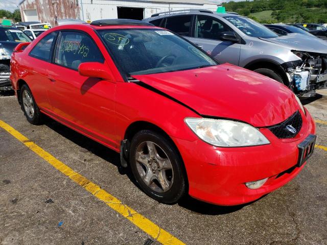 HONDA CIVIC EX 2005 with VIN 1HGEM22955L044455 - Photo from auction