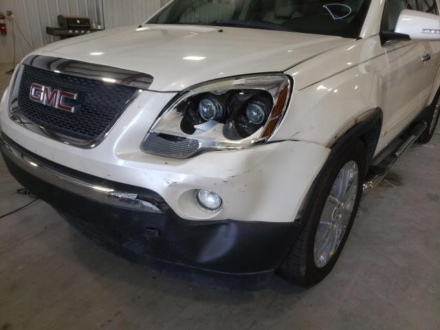 Photo 9 from auction – 2010 GMC ACADIA SLT with VIN 1GKLRNED2AJ165513
