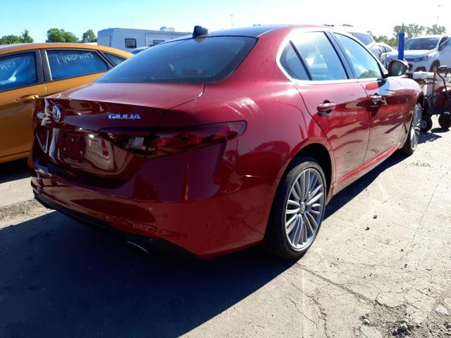 Photo 4 from auction – 2018 ALFA ROMEO GIULIA TI with VIN ZARFAEEN2J7566622