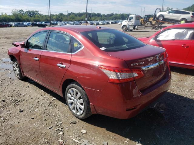 Photo 3 from auction – 2015 NISSAN SENTRA S with VIN 3N1AB7AP2FL685393