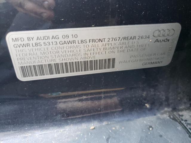 Photo 10 from auction – 2011 AUDI A6 PREMIUM with VIN WAUFGAFB8BN025820