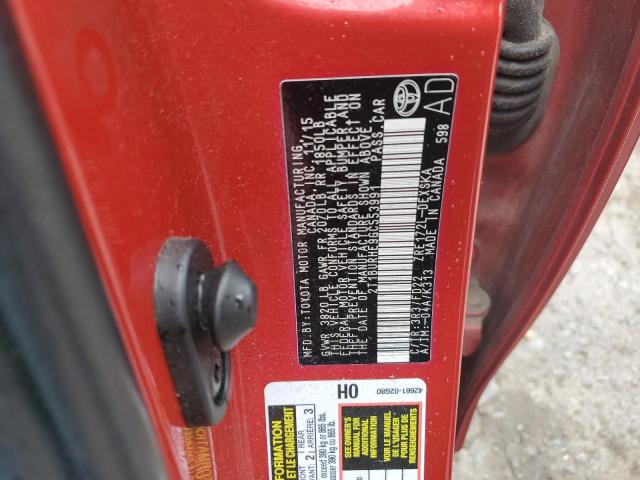 Photo 10 from auction – 2016 TOYOTA COROLLA L with VIN 2T1BURHE9GC553991