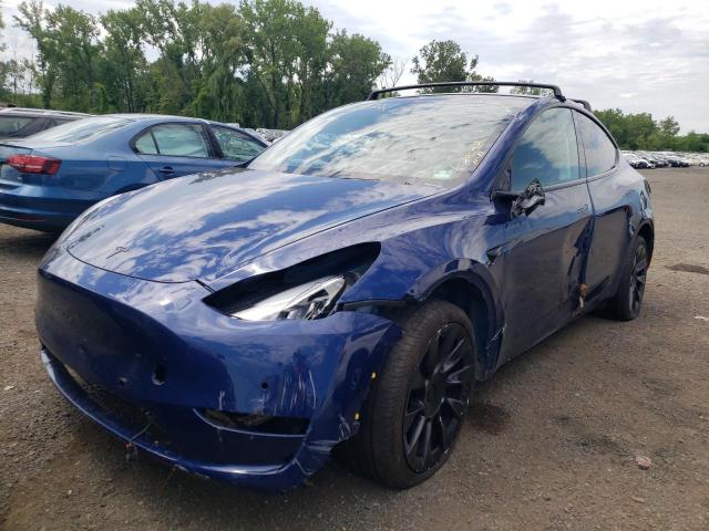 Photo 2 from auction – 2020 TESLA MODEL Y with VIN 5YJYGDEF8LF001065