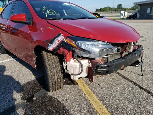 Photo 9 from auction – 2019 TOYOTA COROLLA L with VIN 5YFBURHE5KP949182