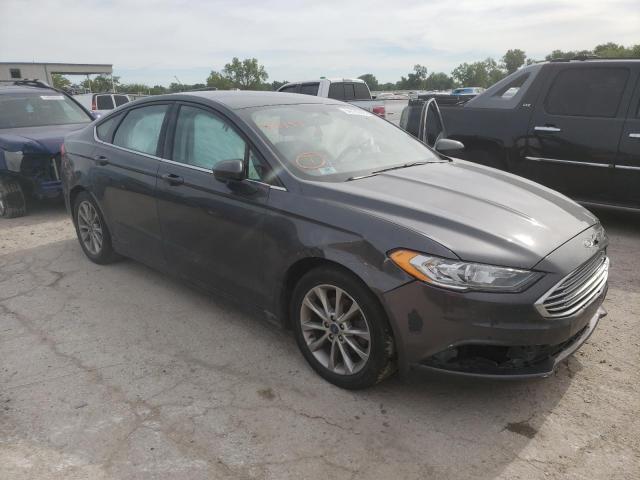 FORD FUSION SE 2017 with VIN 3FA6P0H76HR411797 - Photo from auction
