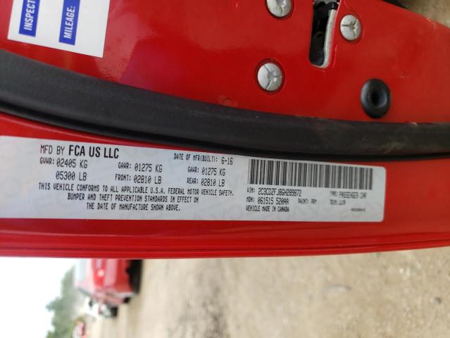 Photo 10 from auction – 2016 DODGE CHALLENGER with VIN 2C3CDZFJ8GH289872