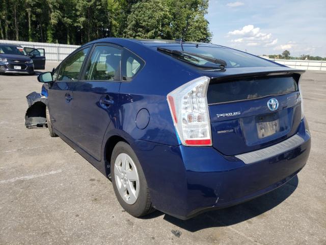 Photo 3 from auction – 2011 TOYOTA PRIUS with VIN JTDKN3DUXB0324004
