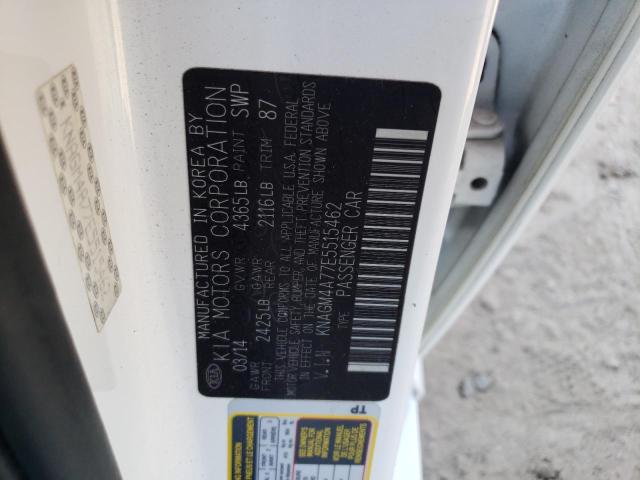 Photo 10 from auction – 2014 KIA OPTIMA LX with VIN KNAGM4A77E5515462