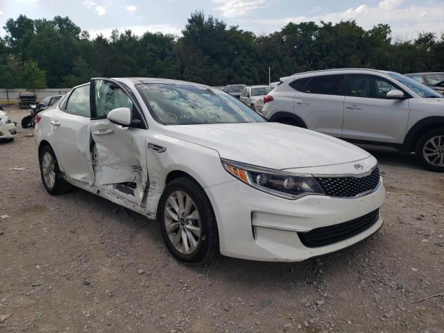 KIA OPTIMA EX 2017 with VIN 5XXGU4L30HG177173 - Photo from auction