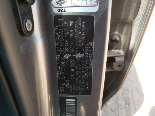 Photo 10 from auction – 2012 KIA FORTE EX with VIN KNAFU4A29C5643845