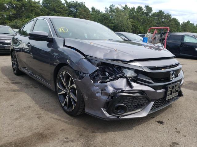 HONDA CIVIC SI 2018 with VIN 2HGFC1E50JH709022 - Photo from auction