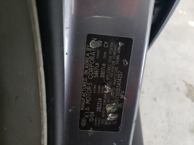 Фото 10 с аукциона – 2005 KIA SORENTO с VIN KNDJD733355414357