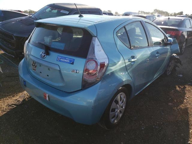Photo 4 from auction – 2012 TOYOTA PRIUS C with VIN JTDKDTB35C1014027