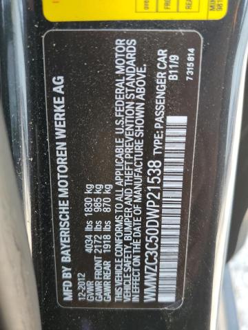 Photo 10 from auction – 2013 MINI COOPER S C with VIN WMWZC3C50DWP21538