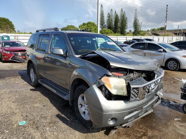 NISSAN PATHFINDER 2005 with VIN 5N1AR18U95C732460 - Photo from auction