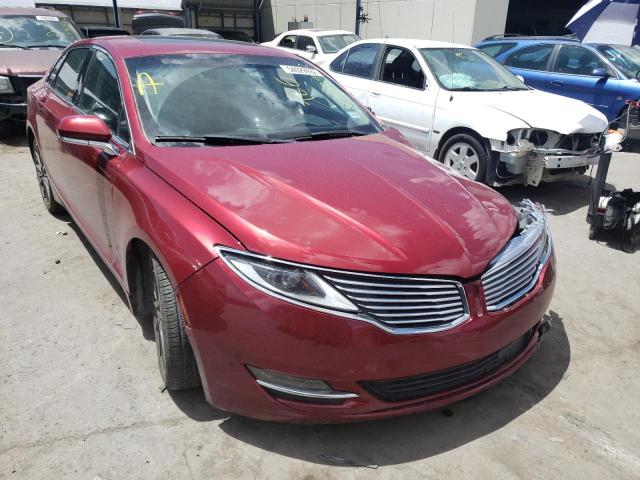 LINCOLN MKZ 2016 with VIN 3LN6L2J9XGR622024 - Photo from auction