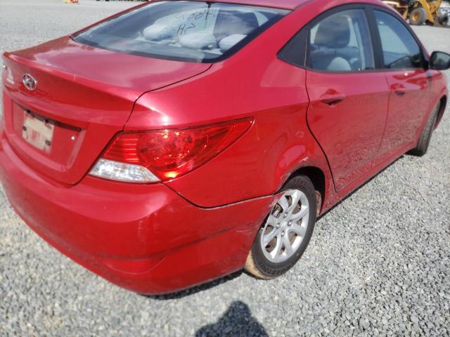 Photo 9 from auction – 2014 HYUNDAI ACCENT GLS with VIN KMHCT4AEXEU641304