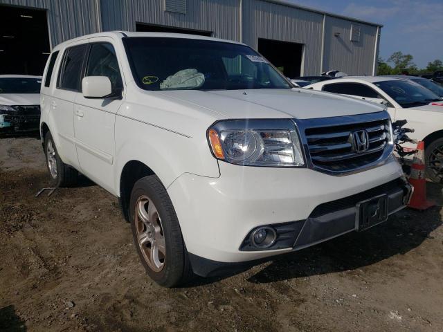 HONDA PILOT EXL 2012 with VIN 5FNYF3H51CB038359 - Photo from auction