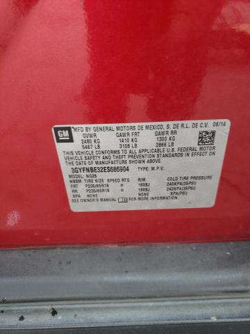 Photo 10 from auction – 2014 CADILLAC SRX LUXURY with VIN 3GYFNBE32ES686904