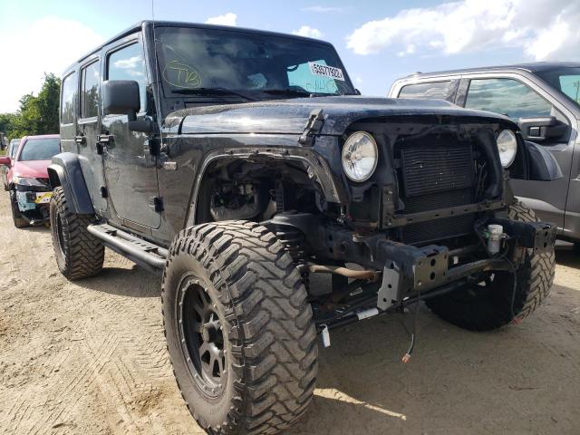 JEEP WRANGLER U 2016 with VIN 1C4BJWEG1GL216706 - Photo from auction