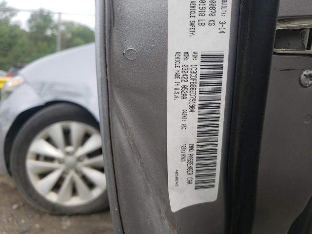 Photo 10 from auction – 2014 DODGE DART SXT with VIN 1C3CDFBB8ED791904