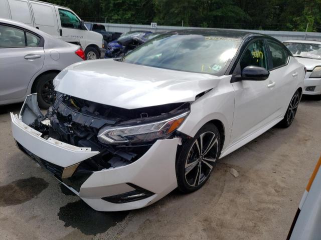 Photo 2 from auction – 2020 NISSAN SENTRA SR with VIN 3N1AB8DV2LY206100
