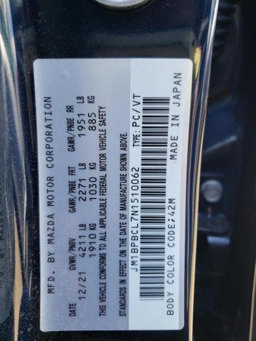 Photo 10 from auction – 2022 MAZDA 3 PREFERRE with VIN JM1BPBCL7N1510062