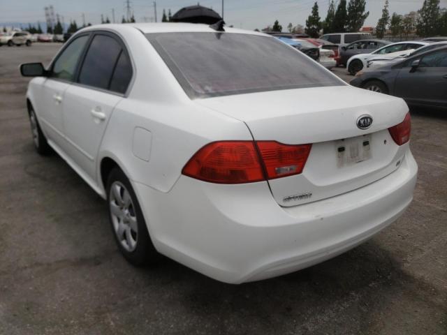 Photo 3 from auction – 2009 KIA OPTIMA LX with VIN KNAGE228595315677