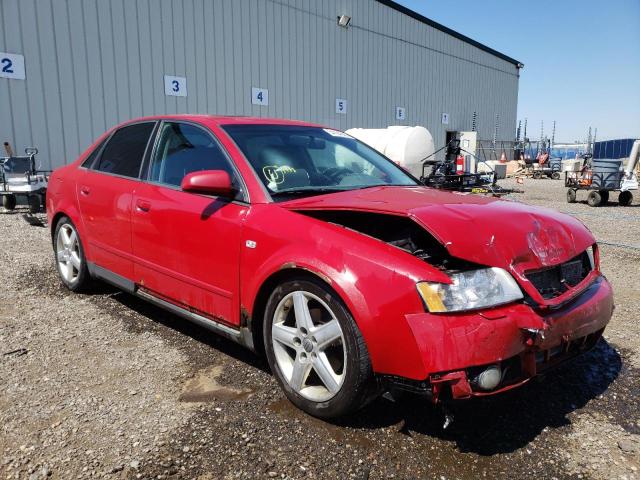 AUDI A4 1.8T QU 2003 with VIN WAULC68E23A389680 - Photo from auction