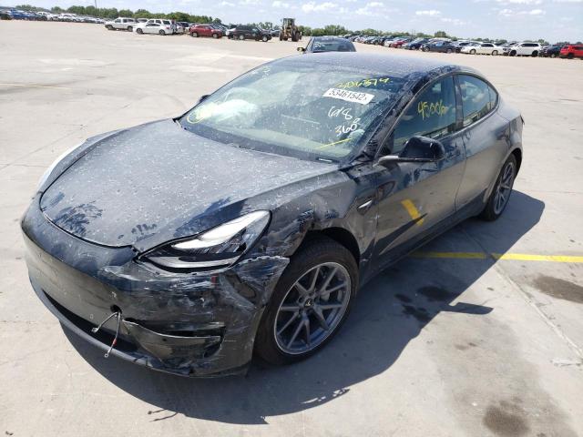 Photo 2 from auction – 2019 TESLA MODEL 3 with VIN 5YJ3E1EAXKF306374