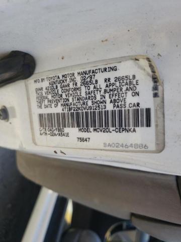 Photo 10 from auction – 1997 TOYOTA CAMRY CE with VIN 4T1BF22K0VU912513