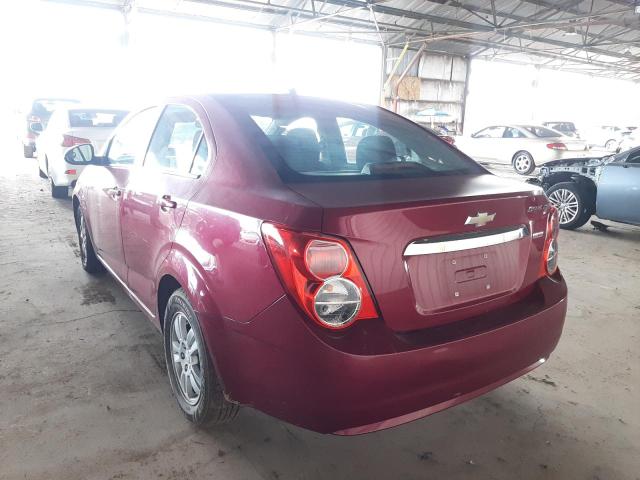 Photo 3 from auction – 2014 CHEVROLET SONIC LT with VIN 1G1JC5SB9E4106446