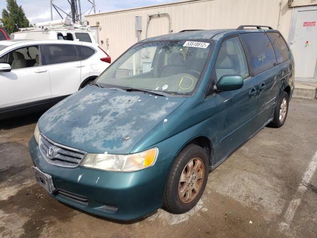 Photo 2 from auction – 2002 HONDA ODYSSEY with VIN 2HKRL186X2H528373