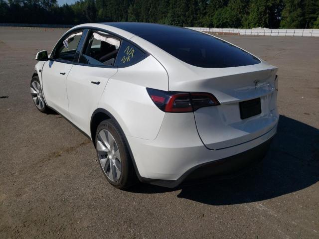 Photo 3 from auction – 2022 TESLA MODEL Y with VIN 7SAYGDEE5NF353646