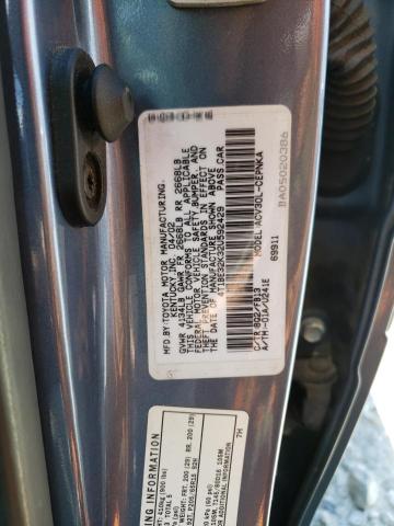 Photo 10 from auction – 2002 TOYOTA CAMRY LE with VIN 4T1BE32K32U592429