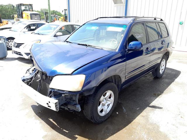 Photo 2 from auction – 2005 TOYOTA HIGHLANDER with VIN JTEGD21A650124508