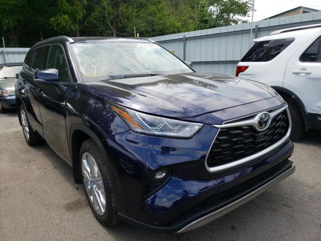 TOYOTA HIGHLANDER 2021 with VIN 5TDDZRBH2MS118049 - Photo from auction