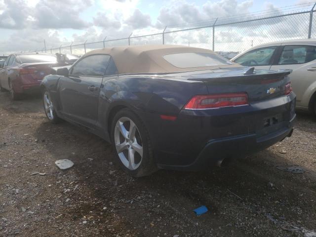 Photo 3 from auction – 2015 CHEVROLET CAMARO LT with VIN 2G1FD3D30F9247093