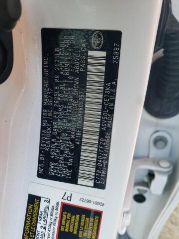Photo 10 from auction – 2017 TOYOTA CAMRY LE with VIN 4T1BF1FK5HU805367