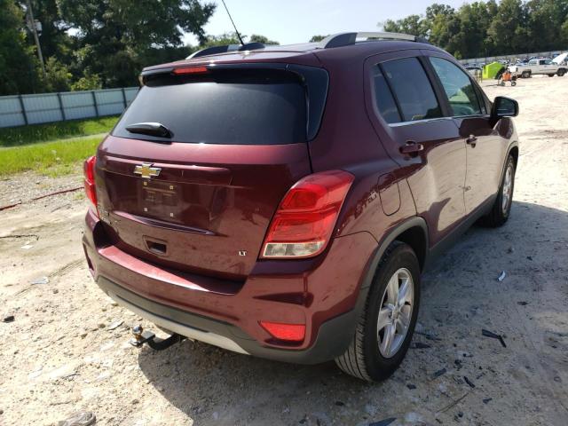 Photo 4 from auction – 2017 CHEVROLET TRAX 1LT with VIN 3GNCJLSB3HL203884