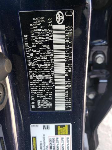 Photo 10 from auction – 2022 TOYOTA COROLLA LE with VIN 5YFEPMAE7NP293007