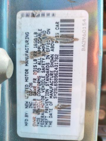 Photo 10 from auction – 2006 PONTIAC VIBE with VIN 5Y2SL65896Z431782