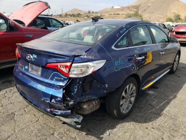 Photo 4 from auction – 2017 HYUNDAI SONATA with VIN 5NPE34AF9HH560914
